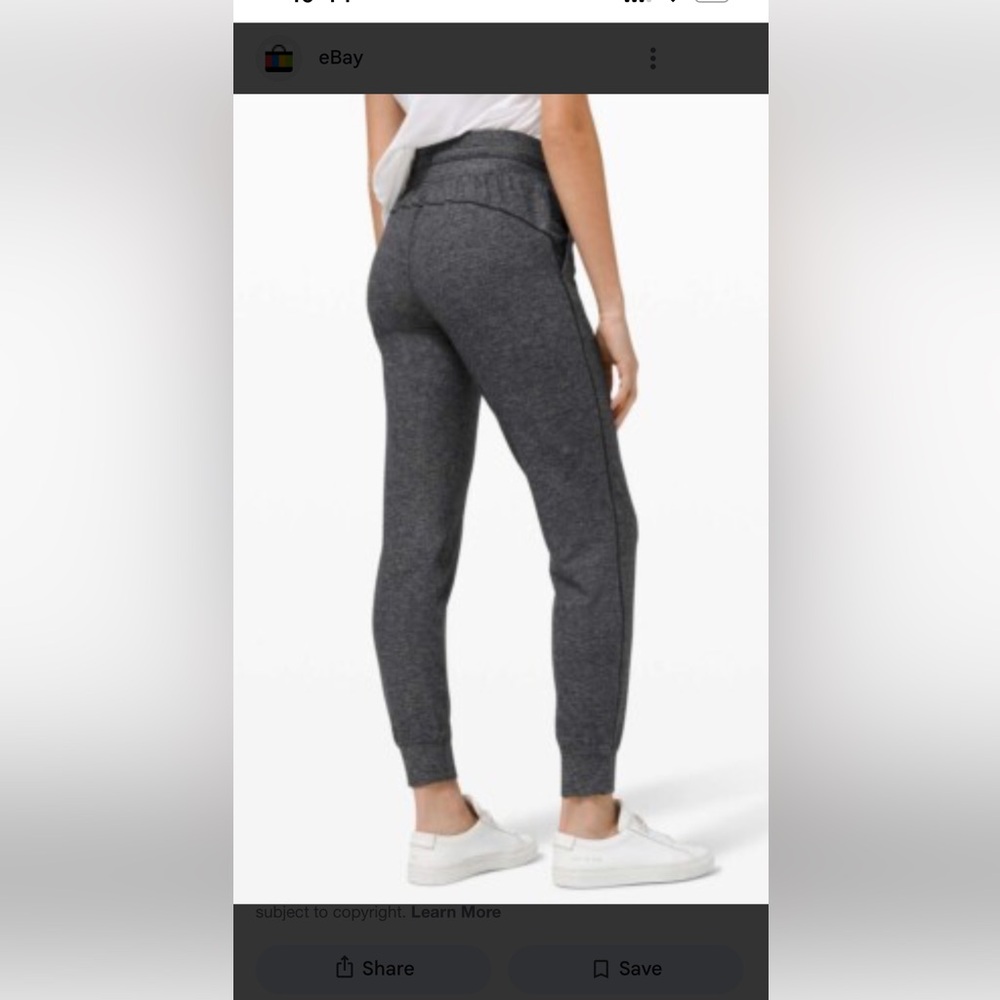 Lululemon Athletica Charcoal Pants